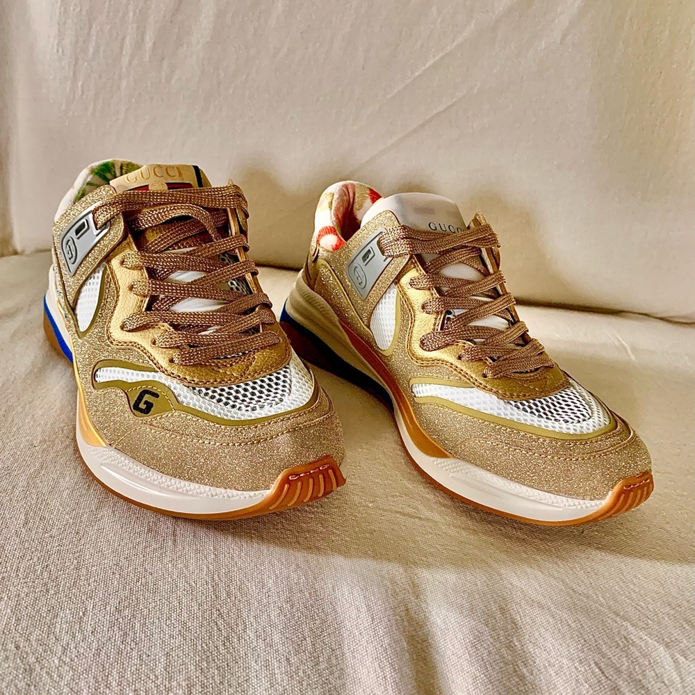 Gucci Glitter Sneakers